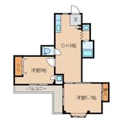 エリーナプラザ藤崎の間取り画像