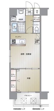 エンクレスト博多駅南IIの間取り画像