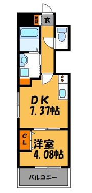ソピア大手門の間取り画像
