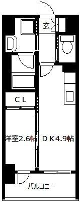 Modern Palazzo警固の間取り画像