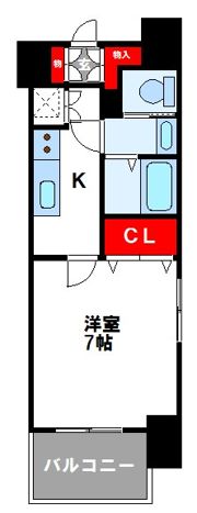 サヴォイ箱崎セントリシティの間取り画像
