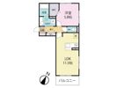 D-room東光寺の間取り画像