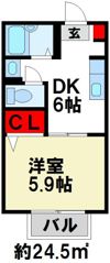 N・Tハイツの間取り画像