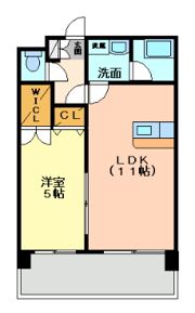 エムティースクエア吉塚駅前の間取り画像