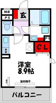メゾンQの間取り画像