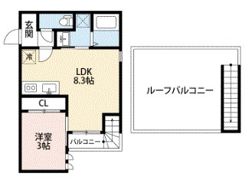 Grandtic 筑紫通りの間取り画像