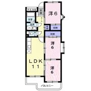 レジデンス松本の間取り画像