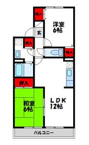 セジュール・ルポの間取り画像