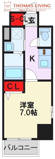 アルファレガロ大橋の間取り画像