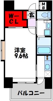エルスタンザ天神東の間取り画像