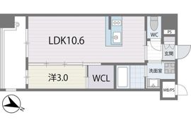 アルティザ六本松の間取り画像
