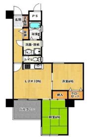 エステートマンション西公園の間取り画像