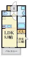 アスシード大手門の間取り画像