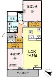D-room KAWAZOEの間取り画像