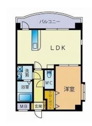 リシェス博多の間取り画像