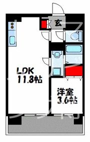 LIBTH千代の間取り画像
