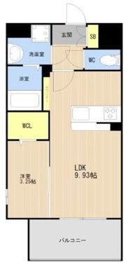 LIBTH天神東IIIの間取り画像