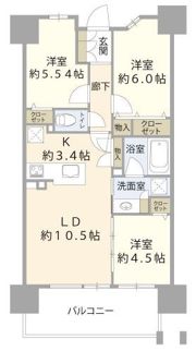 ポレスター博多ミッドシティの間取り画像