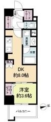 ウェルブライト博多ステーションの間取り画像