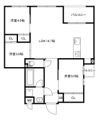 MODERN ASPIRATION六本松ヒルズの間取り画像
