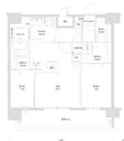 エンクレスト博多PARKSIDEの間取り画像