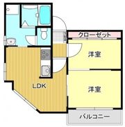 ライラック薬院の間取り画像