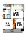 アクタス大手門パークシティの間取り画像