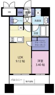 HSK博多ステーションの間取り画像