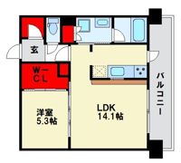 エンクレストGRAN博多駅前の間取り画像