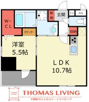 AP L-tage西新の間取り画像