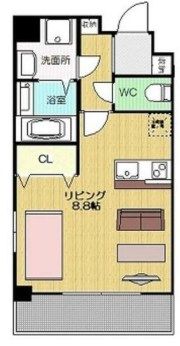 BBコート姪浜の間取り画像