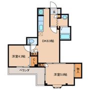 エリーナプラザ藤崎の間取り画像