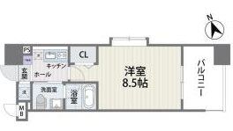 S-FORT福岡県庁前の間取り画像