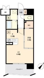 ネストピア東比恵駅前の間取り画像