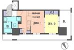 F・PARC GRANDMARK天神の間取り画像