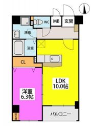 エルシエロの間取り画像