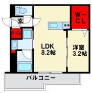 Q-STAGE姪浜の間取り画像
