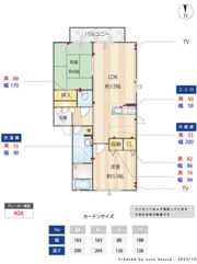 メイプルタウンの間取り画像