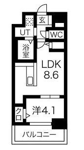 DIANA GARDENの間取り画像