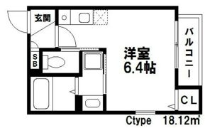 ライフ美野島の間取り画像
