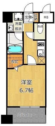 エンクレスト博多EAST PARKの間取り画像