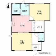 グリーンハウス城角の間取り画像