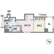 レキシントンスクエア白金の間取り画像