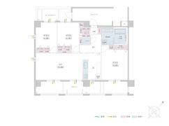 The TEN GOOD 祖原IIの間取り画像