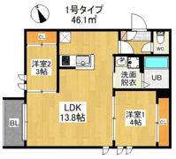 REGALEST 悦陽正守の間取り画像