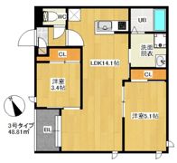 REGALEST FAM千早の間取り画像