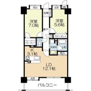 アプリークス百道浜の間取り画像