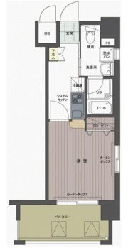 レジデンシャルヒルズ博多東の間取り画像