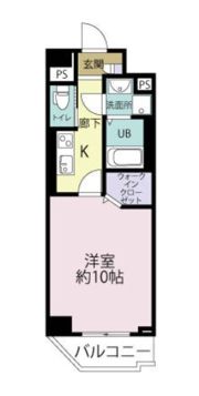 エルグランド二日市の間取り画像