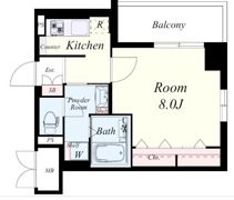 ベルコルティーレの間取り画像